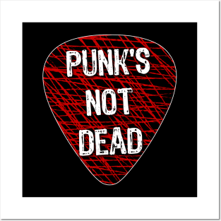 Punk Rock Guitar Pick Posters and Art